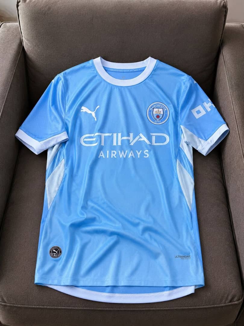 Manchester City Home Jersey.