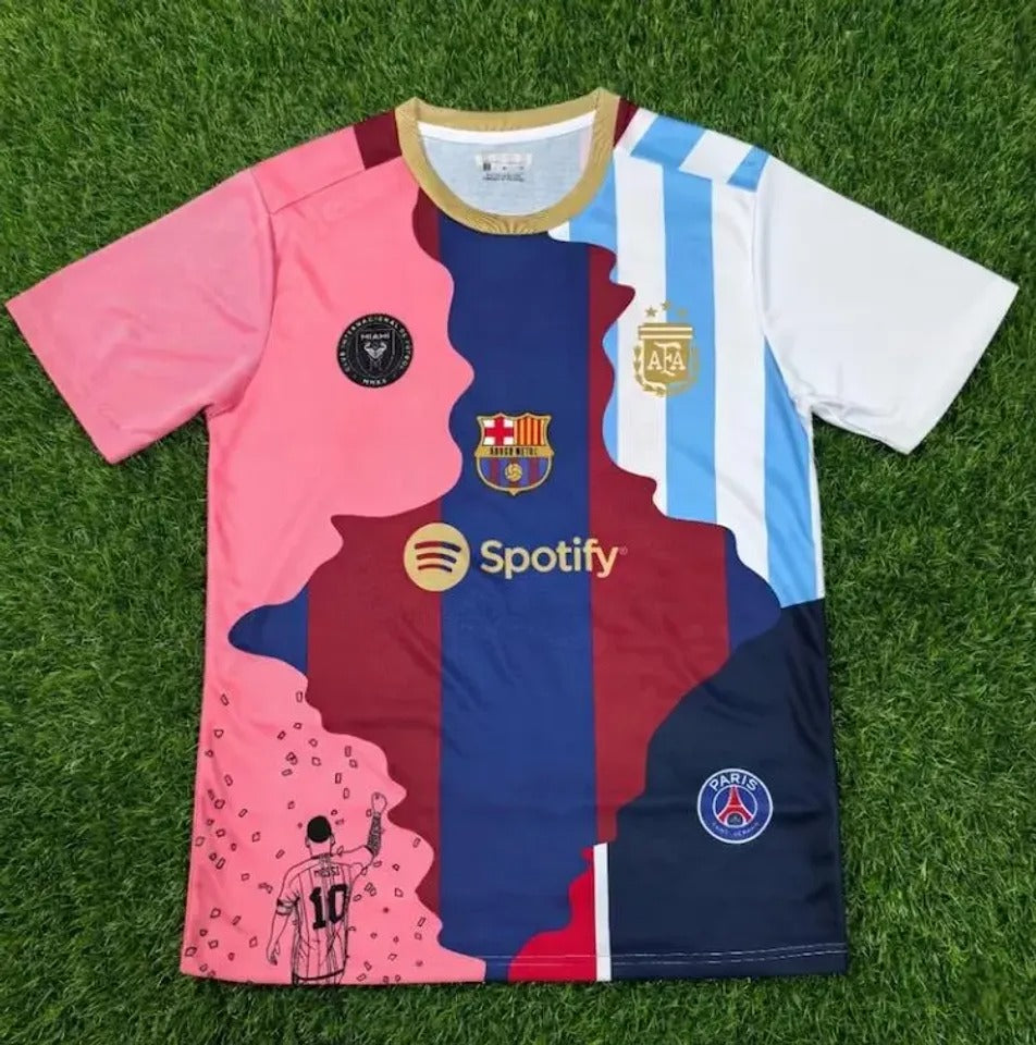 Messi Jersey Fan Gear Edition Football Shirt
