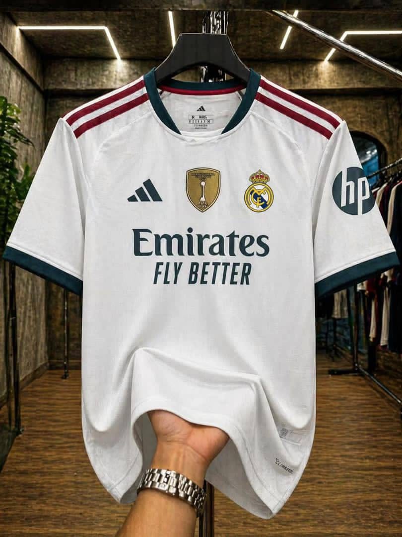 Real Madrid Home Jersey.